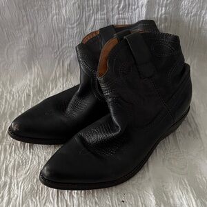 Aldo Black Ankle Boots